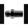 Aeroquip -4 AN Male To 1/4 Inch Pipe Thread, Anodized, Black, Aluminum FCM5002